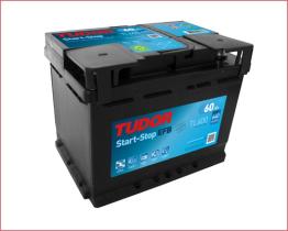 Tudor TL600 - Bateria Tudor EFB TL600 60 AH 640 A.